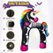 11 Ft Giant Halloween Inflatables Unicorn Arch Decorations,Built in LED Lights(Multicolor)
